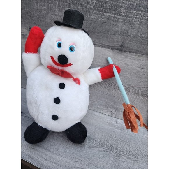Toys Vintage 1986 Plush Stuffed Electronic Frosty The Snowman 16 Uic toys-vintage-1986-plush-stuffed-electronic-frosty-the-snowman-16-uic